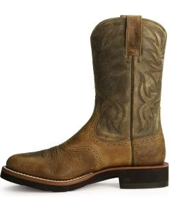 Ariat Men's Heritage Crepe Western Boots -Best Cowboy Boot Store 030188 B8 LT