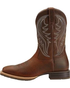 Ariat Men's Hybrid Rancher Western Performance Boots - Broad Square Toe -Best Cowboy Boot Store 030728 41 D1
