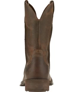 Ariat Men's Rambler Western Performance Boots - Square Toe -Best Cowboy Boot Store 030746 XS BK