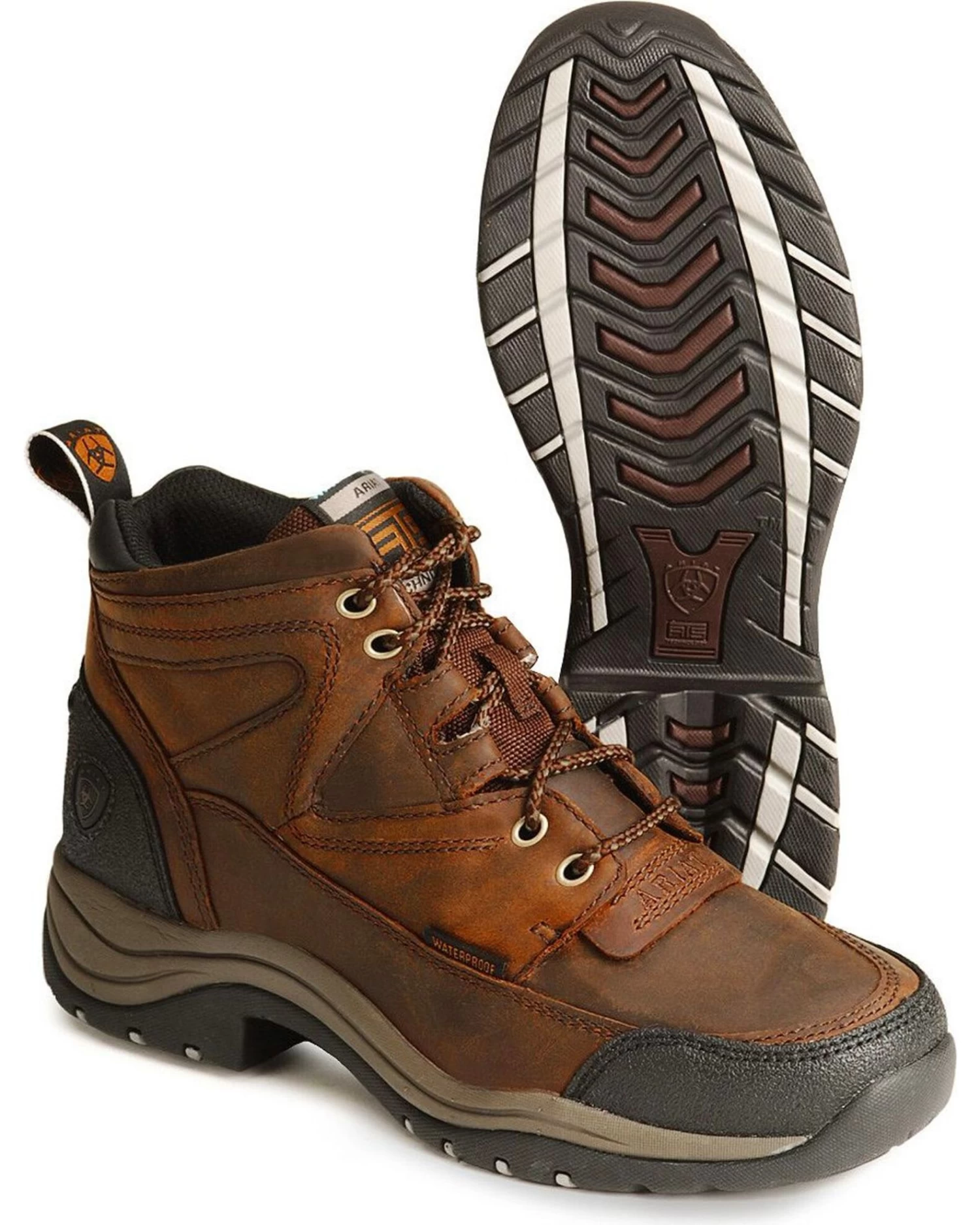 Ariat Women's Terrain H2O Waterproof Work Boots - Round Toe 4 Ariat Women's Terrain H2O Waterproof Work Boots - Round Toe - Image 2