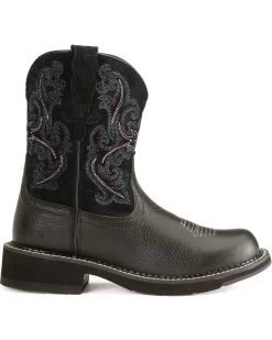 Ariat Women's Fatbaby Deertan Western Boots - Round Toe -Best Cowboy Boot Store 031314 89 RT