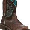 Ariat Women's Fatbaby Heritage Dapper Western Boots - Round Toe