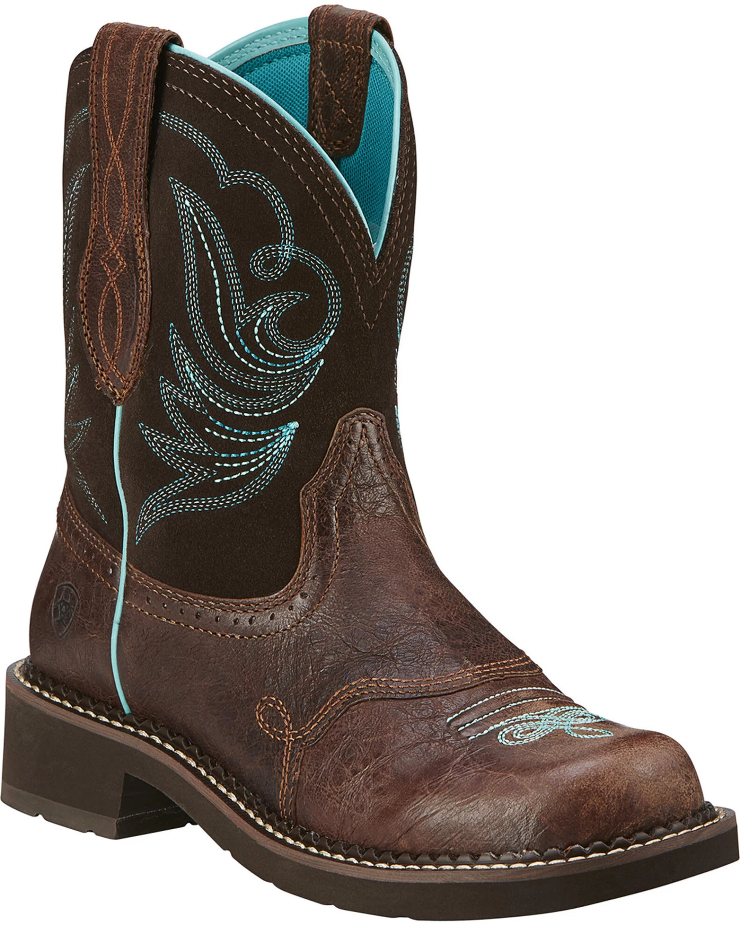 Ariat Women's Fatbaby Heritage Dapper Western Boots - Round Toe 3 Ariat Women's Fatbaby Heritage Dapper Western Boots - Round Toe
