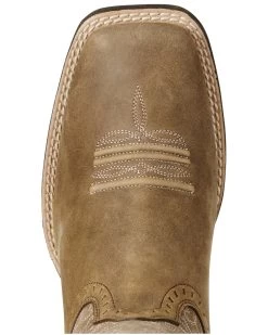 Ariat Women's Rich Brown Round Up Remuda Western Boots - Square Toe 16 Ariat Women's Rich Brown Round Up Remuda Western Boots - Square Toe -Best Cowboy Boot Store 031B57 7082 P4