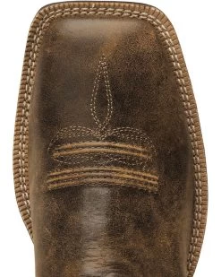 Twisted X Men's Distressed Ruff Stock Western Boots - Broad Square Toe -Best Cowboy Boot Store 036B30 B1 TP