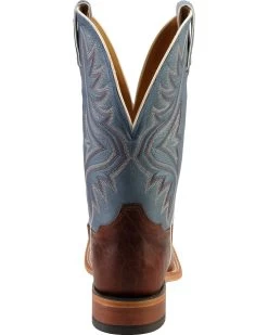 Tony Lama Men's Americana Western Boots - Broad Square Toe -Best Cowboy Boot Store 036F27 C4 BK