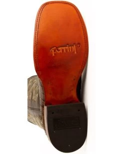 Ferrini Men's Caiman Croc Print Western Boots - Broad Square Toe -Best Cowboy Boot Store 036G45 7059 P7