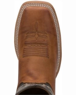 Justin Men's Caddo Bent Rail Western Boots - Broad Square Toe -Best Cowboy Boot Store 036P11 35 P6