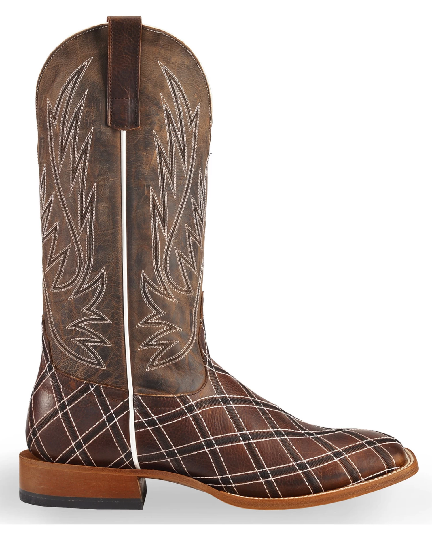 Horse Power Men's Sabotage Western Boots - Square Toe 10 Horse Power Men's Sabotage Western Boots - Square Toe - Image 8