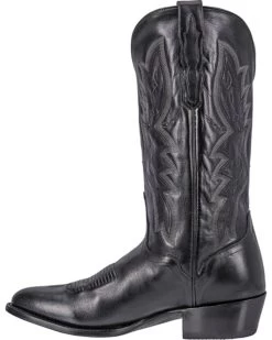 El Dorado Men's Round Toe Vanquished Calf Western Boots -Best Cowboy Boot Store 036V29 89 LT