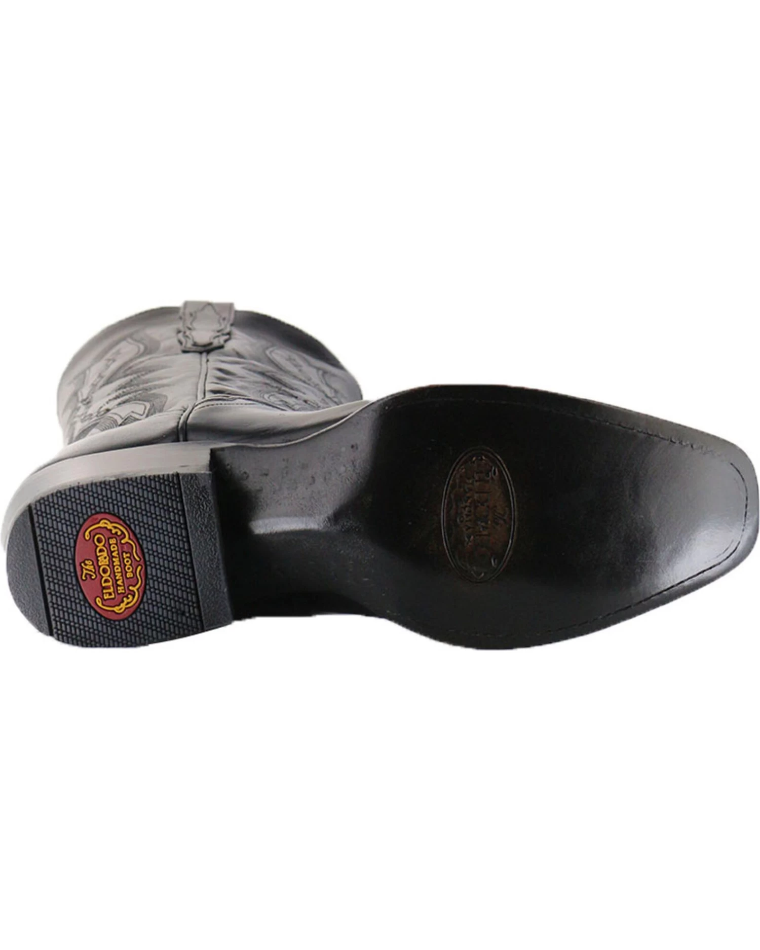 El Dorado Men's Handmade Vanquished Calf Western Boots - Square Toe 7 El Dorado Men's Handmade Vanquished Calf Western Boots - Square Toe - Image 5