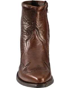 Abilene Men's 7" Wingtip Zip Boots 12 Abilene Men's 7" Wingtip Zip Boots -Best Cowboy Boot Store 038530 47 FT