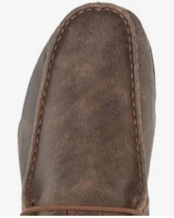 Twisted X Bomber Leather Lace-Up Driving Moccasins -Best Cowboy Boot Store 038680 7054 P5