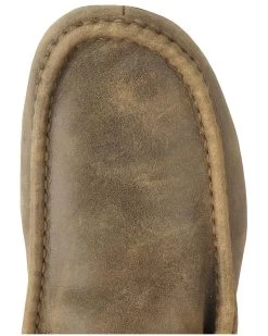 Twisted X Bomber Leather Lace-Up Driving Moccasins -Best Cowboy Boot Store 038680 B1 TP
