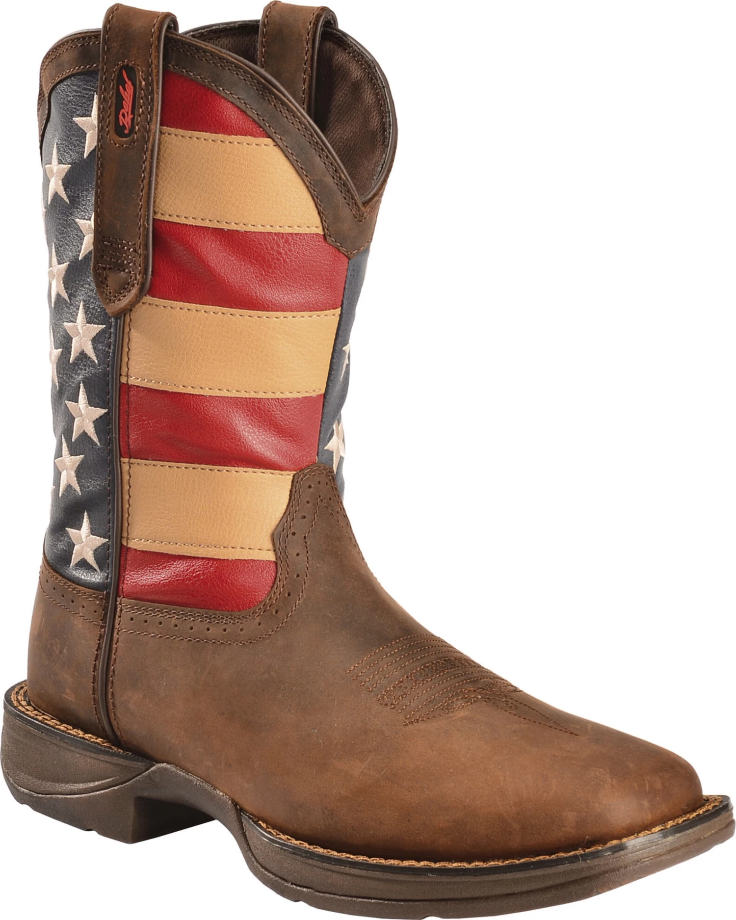Durango Men's Patriotic Square Toe Western Boots 3 Durango Men's Patriotic Square Toe Western Boots