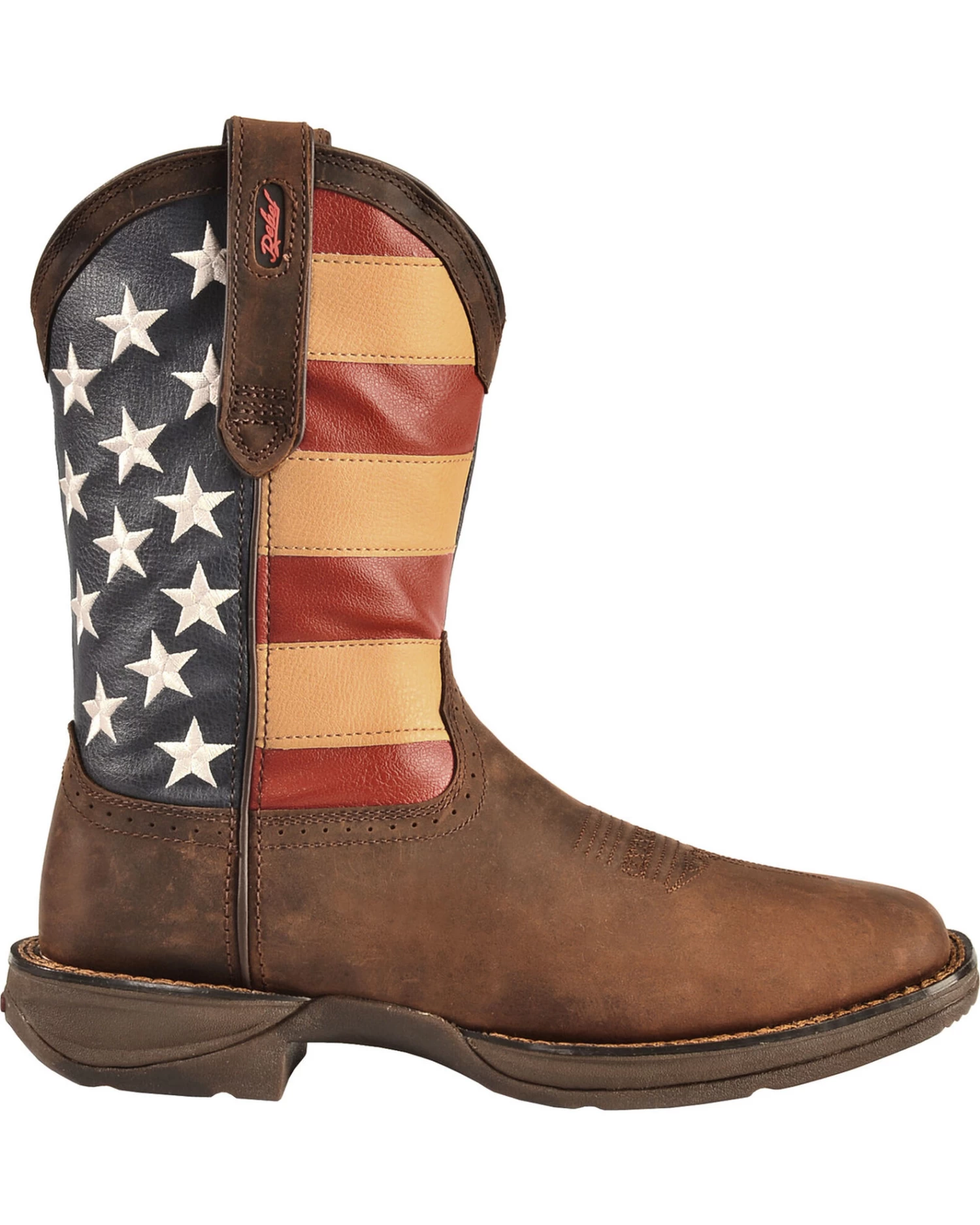 Durango Men's Patriotic Square Toe Western Boots 4 Durango Men's Patriotic Square Toe Western Boots - Image 2