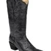 Circle G Women's Cross Embroidered Western Boots