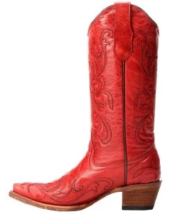 Circle G By Corral Women's Embroidery Snip Toe Western Boots -Best Cowboy Boot Store 04521X 70 LT