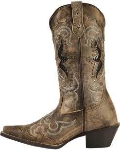 Laredo Women's Lucretia Studded Snake Inlay Western Boots - Snip Toe 11 Laredo Women's Lucretia Studded Snake Inlay Western Boots - Snip Toe -Best Cowboy Boot Store 0456N7 41 LT
