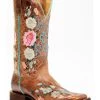 Macie Bean Women's Rose Garden Western Boots - Broad Square Toe
