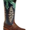 Lucchese Women's Handmade 1883 Amberlyn Full Quill Ostrich Western Boots - Square Toe 1 Lucchese Women's Handmade 1883 Amberlyn Full Quill Ostrich Western Boots - Square Toe -Best Cowboy Boot Store 045T32 AG P1