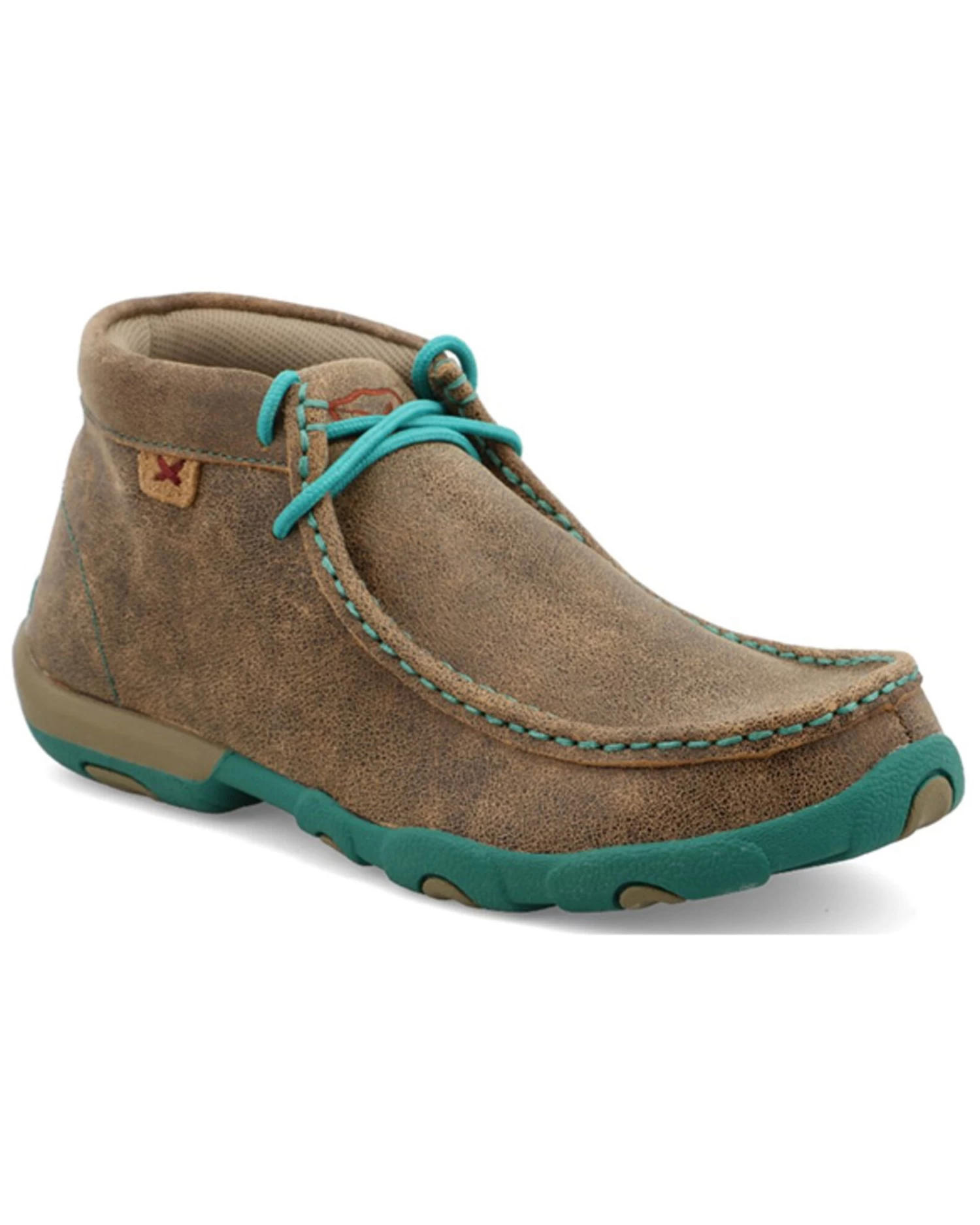 Twisted X Women's Turquoise Accented Driving Mocs 3 Twisted X Women's Turquoise Accented Driving Mocs