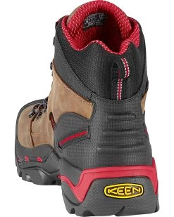 Keen Men's Pittsburgh Waterproof Steel Toe Work Boots -Best Cowboy Boot Store 050P93 FV BK