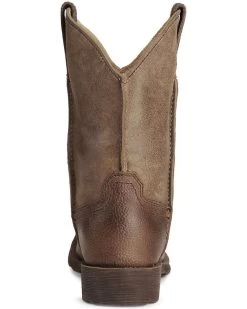 Ariat Boys' Earth Rambler Western Boots - Square Toe 15 Ariat Boys' Earth Rambler Western Boots - Square Toe -Best Cowboy Boot Store 053708 B8 BK