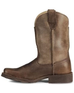 Ariat Boys' Earth Rambler Western Boots - Square Toe 11 Ariat Boys' Earth Rambler Western Boots - Square Toe -Best Cowboy Boot Store 053708 B8 LT
