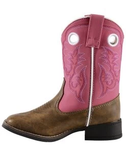 Laredo Kid's Mahaska Square Toe Western Boots 11 Laredo Kid's Mahaska Square Toe Western Boots -Best Cowboy Boot Store 053855 22 LT