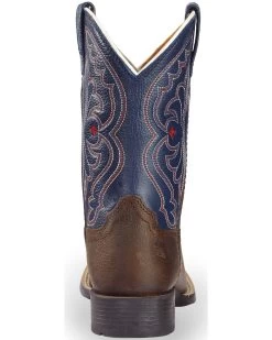 Ariat Boys' Quickdraw Western Boots - Square Toe 15 Ariat Boys' Quickdraw Western Boots - Square Toe -Best Cowboy Boot Store 053A06 41 BK