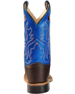 Cody James Boys' Thunder Western Boots - Square Toe -Best Cowboy Boot Store 053B57 WT BK