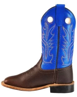 Cody James Boys' Thunder Western Boots - Square Toe -Best Cowboy Boot Store 053B57 WT LT