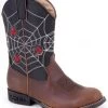 Roper Kid's Light Up Spider Web Western Boots 2 Roper Kid's Light Up Spider Web Western Boots -Best Cowboy Boot Store 053D07 41 P1