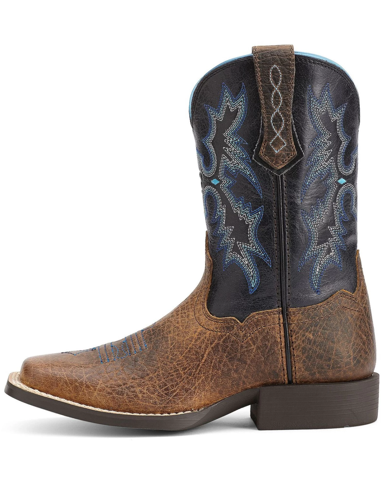 Ariat Boys' Tombstone Western Boots - Broad Square Toe 4 Ariat Boys' Tombstone Western Boots - Broad Square Toe - Image 2