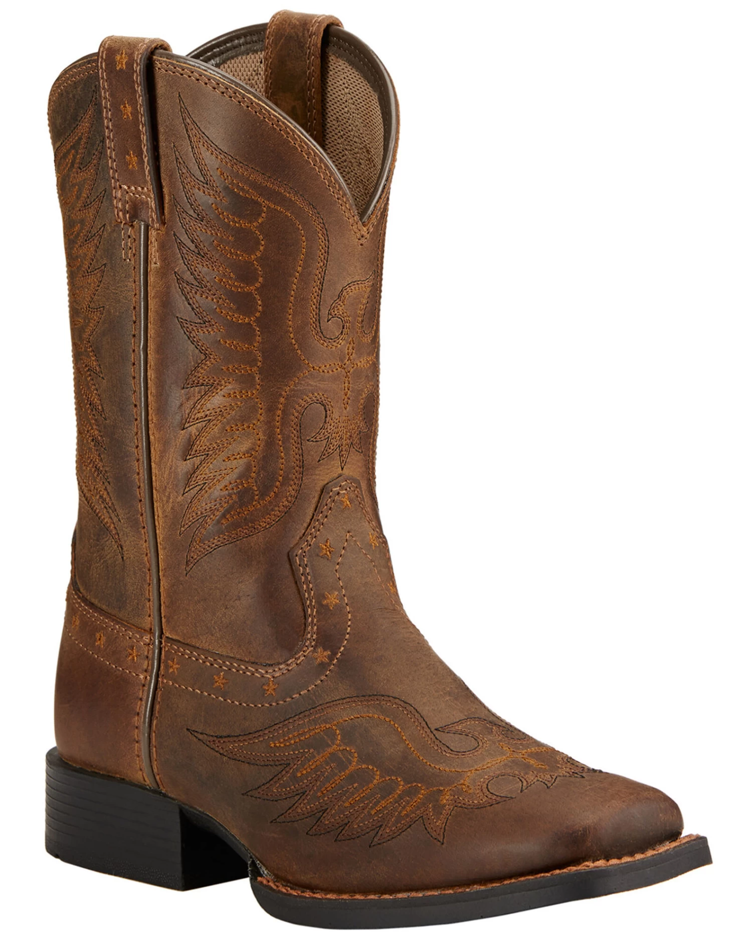 Ariat Boys' Honor Western Boots - Square Toe 3 Ariat Boys' Honor Western Boots - Square Toe