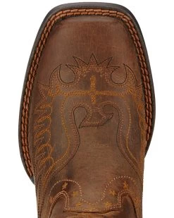 Ariat Boys' Honor Western Boots - Square Toe 10 Ariat Boys' Honor Western Boots - Square Toe -Best Cowboy Boot Store 053M41 B1 TP