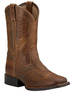 Ariat Boys' Honor Western Boots - Square Toe 