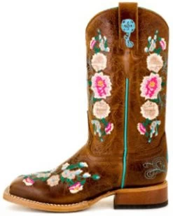 Macie Bean Little Girls' Honey Bunch Western Boots - Square Toe 10 Macie Bean Little Girls' Honey Bunch Western Boots - Square Toe -Best Cowboy Boot Store 053P11 7049 P2