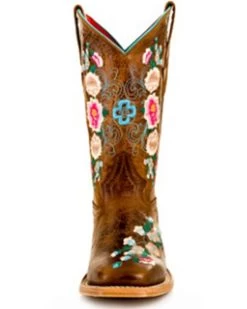 Macie Bean Little Girls' Honey Bunch Western Boots - Square Toe 11 Macie Bean Little Girls' Honey Bunch Western Boots - Square Toe -Best Cowboy Boot Store 053P11 7049 P3