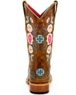 Macie Bean Little Girls' Honey Bunch Western Boots - Square Toe 12 Macie Bean Little Girls' Honey Bunch Western Boots - Square Toe -Best Cowboy Boot Store 053P11 7049 P4