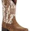 Ariat Boys' Patriot Boots - Broad Square Toe  -Best Cowboy Boot Store 053V52 41 P1