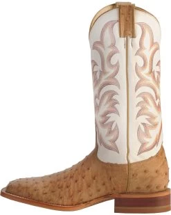 Justin Men's AQHA Remuda Full Quill Ostrich Exotic Boots -Best Cowboy Boot Store 066710 22 LT