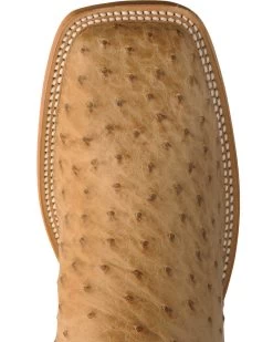 Justin Men's AQHA Remuda Full Quill Ostrich Exotic Boots -Best Cowboy Boot Store 066710 22 TP