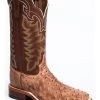 Tony Lama Men's San Saba Full Quill Ostrich Exotic Boots -Best Cowboy Boot Store 066814 47 P1