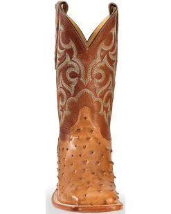 Justin Men's Full Quill Ostrich Western Boots -Best Cowboy Boot Store 066A49 38 FT