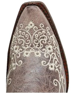 Corral Girls' Scroll Embroidery Western Boots -Best Cowboy Boot Store 2000108611 200 TP