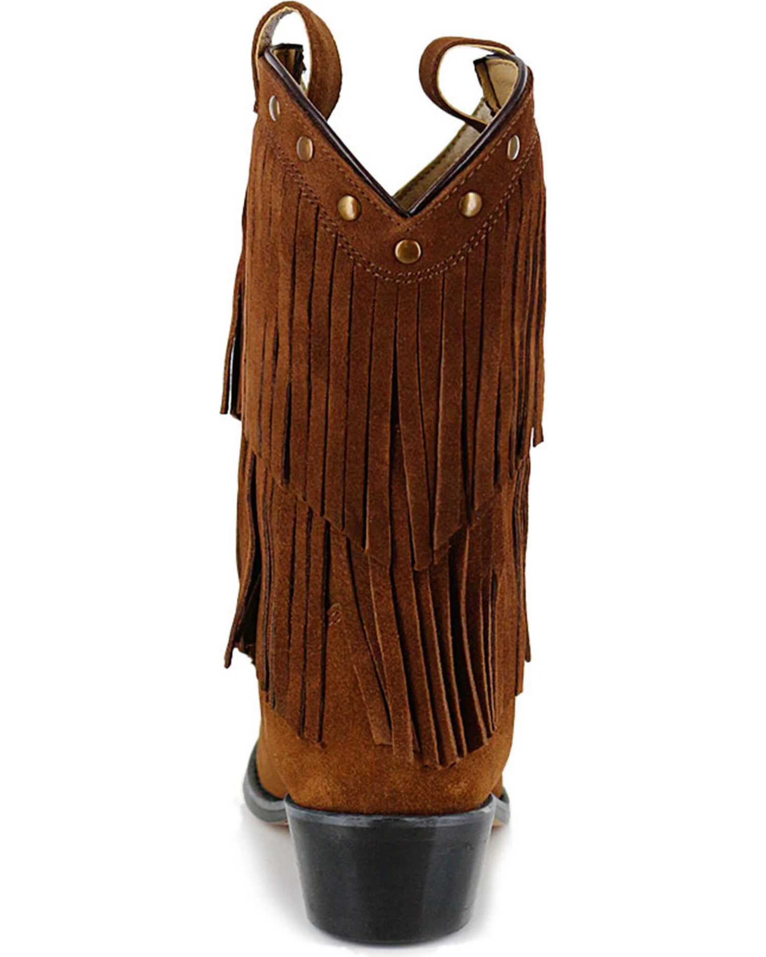 Shyanne® Girls' Fringe Snip Toe Western Boots 9 Shyanne® Girls' Fringe Snip Toe Western Boots - Image 7