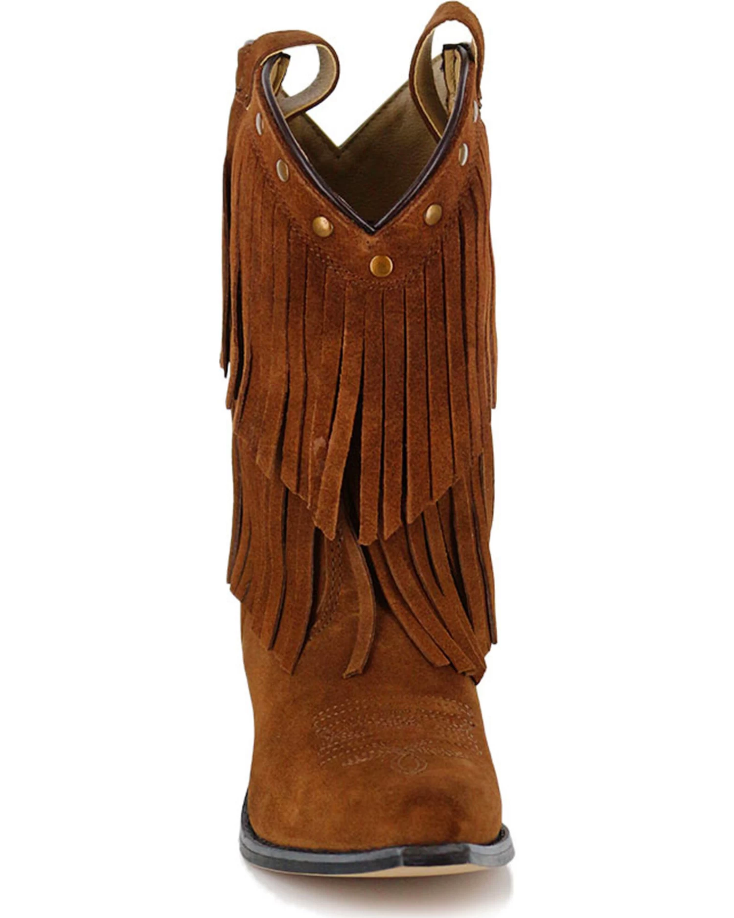 Shyanne® Girls' Fringe Snip Toe Western Boots 6 Shyanne® Girls' Fringe Snip Toe Western Boots - Image 4