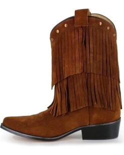 Shyanne® Girls' Fringe Snip Toe Western Boots 11 Shyanne® Girls' Fringe Snip Toe Western Boots -Best Cowboy Boot Store 2000204948 200 LT